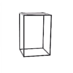 New furniture hire- NGV Prisum bar tables. Black frame. White frame. Various coloured tops