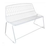 white arrow bench seat
