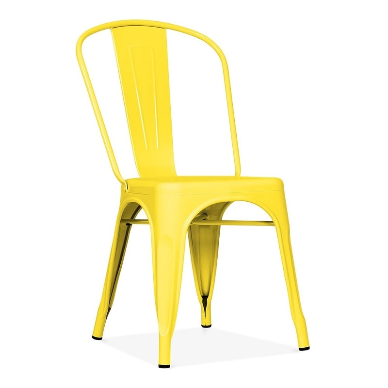unique yellow chair