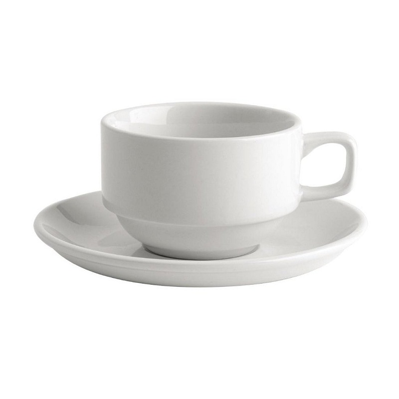 crockery saucer and cup