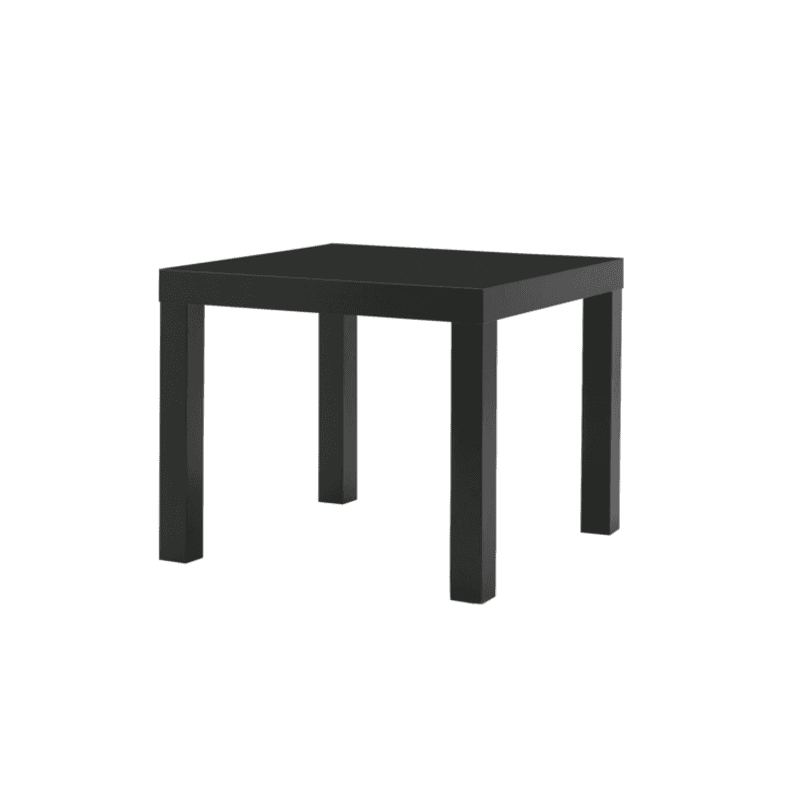 black coffee table