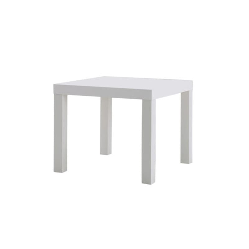white coffee table