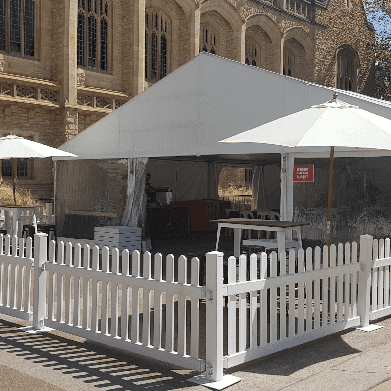 adelaide uni pavilion picket fence