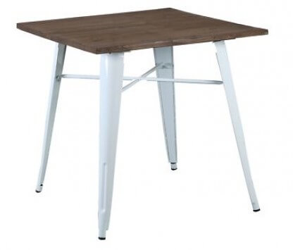 tolix square cafe table