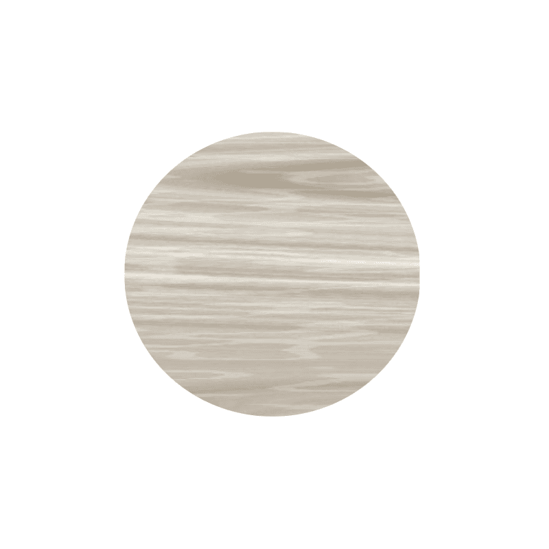 Bespoke woodwash top white and round