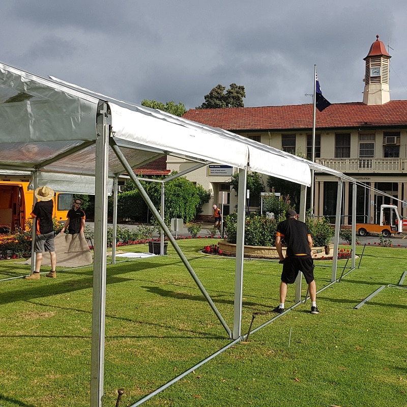 Pavilion Hire repatriation general hospital