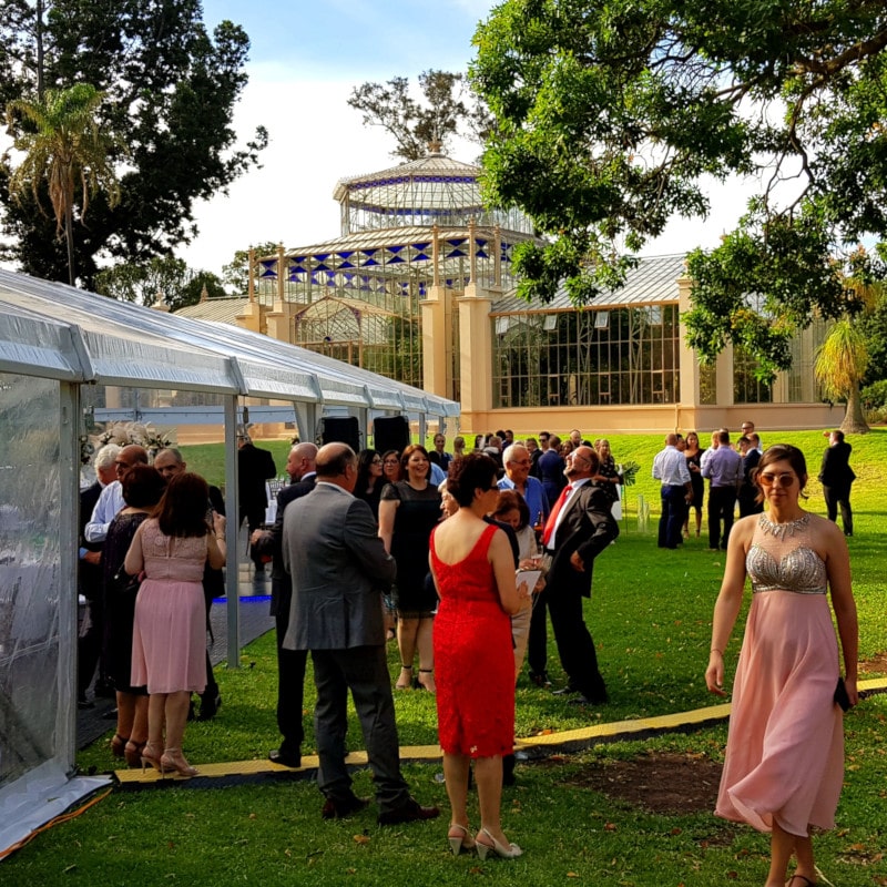 Wedding Hire Adelaide botanic gardens