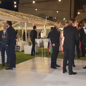 South Australian Museum wedding white dance floor