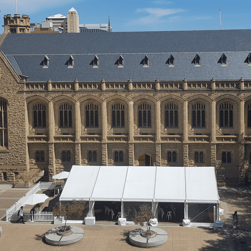 Pavilion Hire Adelaide University