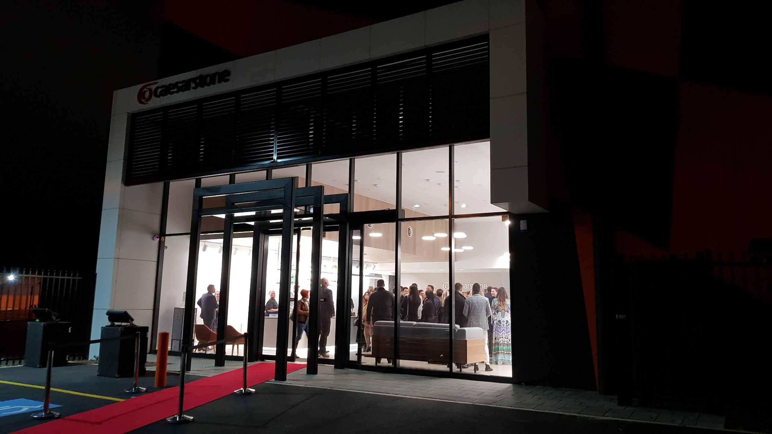 Caesarstone showroom launch