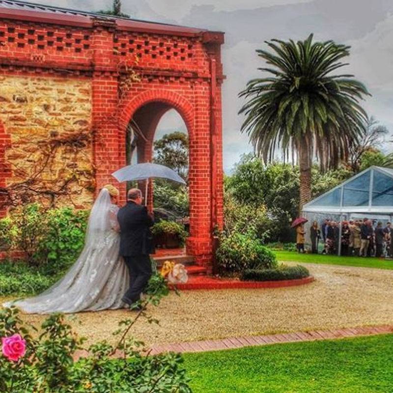 Pavilion ceremony at Beaumont House