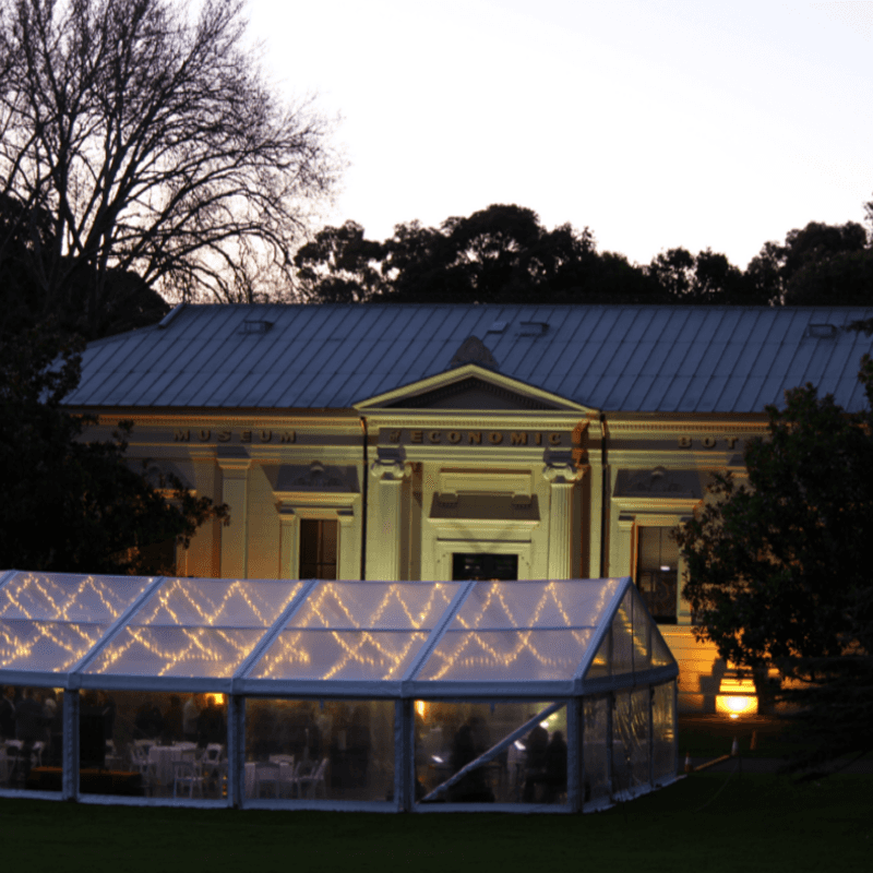 Pavilion Hire botanic gardens