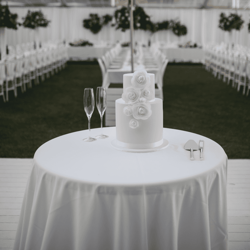 Furniture Hire Adelaide Cake table