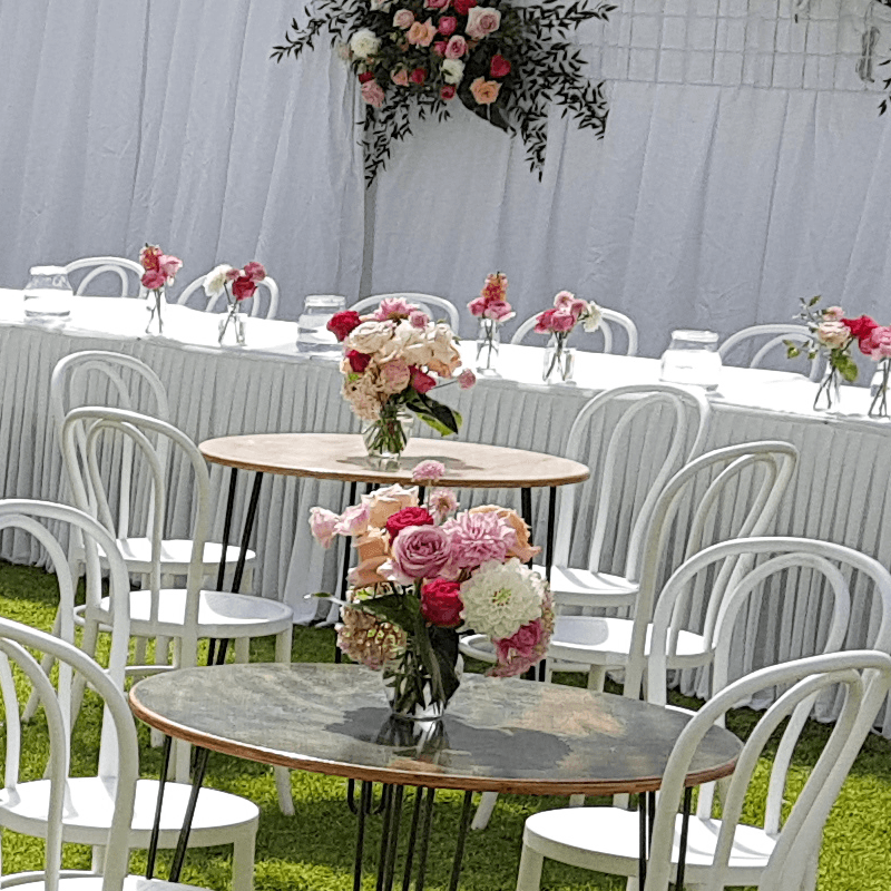 Furniture Hire Adelaide bridal table
