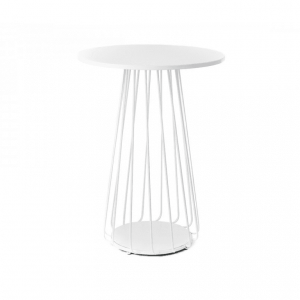 NEW White Birdcage Bar table