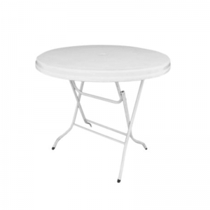 Round table plastic .90