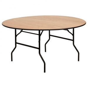 Round wooden table 1.8m