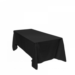 Black long banquet linen 3100 x 1800