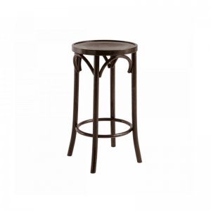 Walnut bentwood stool