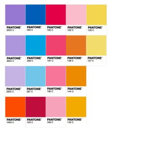 Marquee walls, coloured