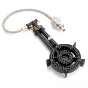 Gas ring + 9kg gas bottle